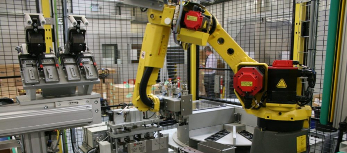 robot automation in factory