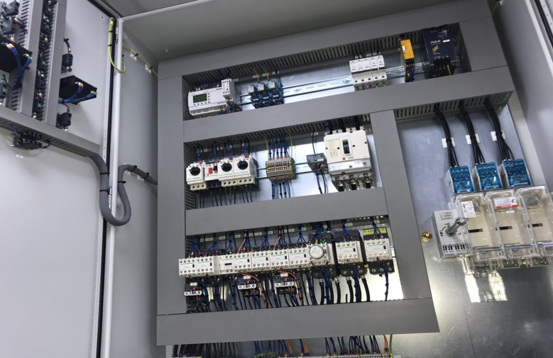 open electric panel
